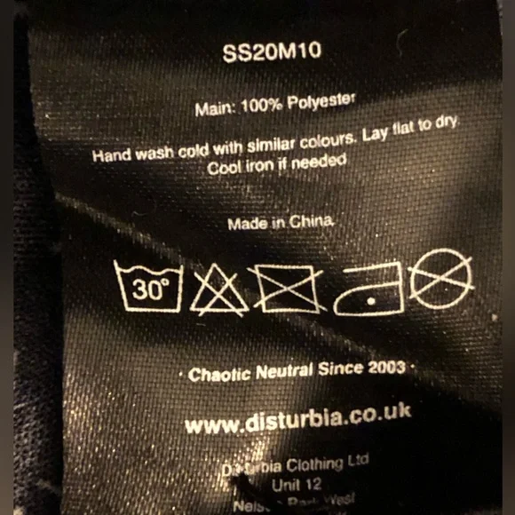 DISTURBIA abstract print romper US size 6 - Picture 5 of 5